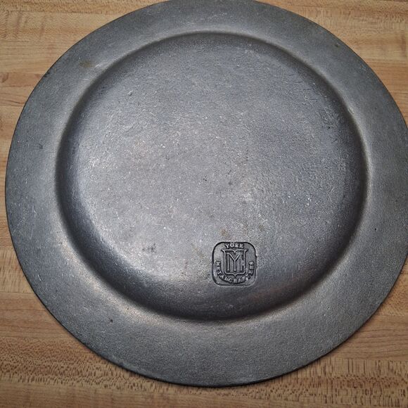 Vintage 1976 Bicentennial Pewter Plates Set of 3 - York MetalCrafters Wilton... - Picture 6 of 8